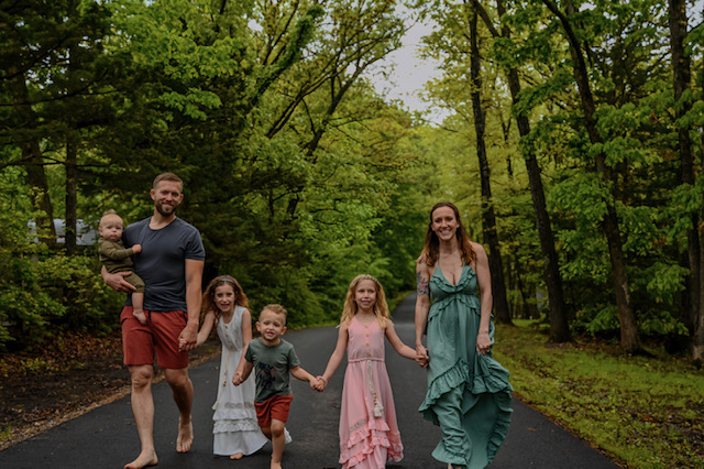 The Kemp family, owners of Struttin Construction